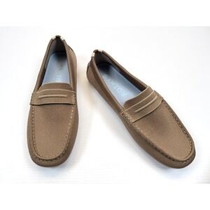 Rothy's The Driver Loafer Women 10 NWOT Slip On Comfort Flat Latte Tan Washable